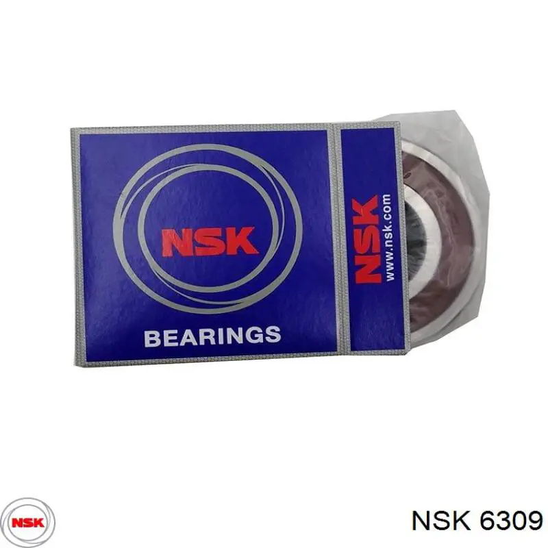 Подшипники коробки передач КПП NSK 6309 цена, от 23.92 USD