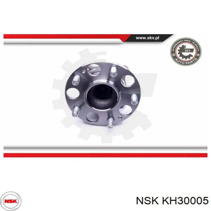 Ступицы задних колес NSK KH30005 цена, от 68.13 USD