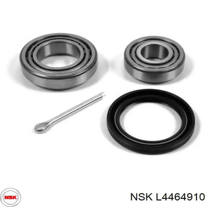 Подшипник ступицы передней, внутренний Koyo L4464910