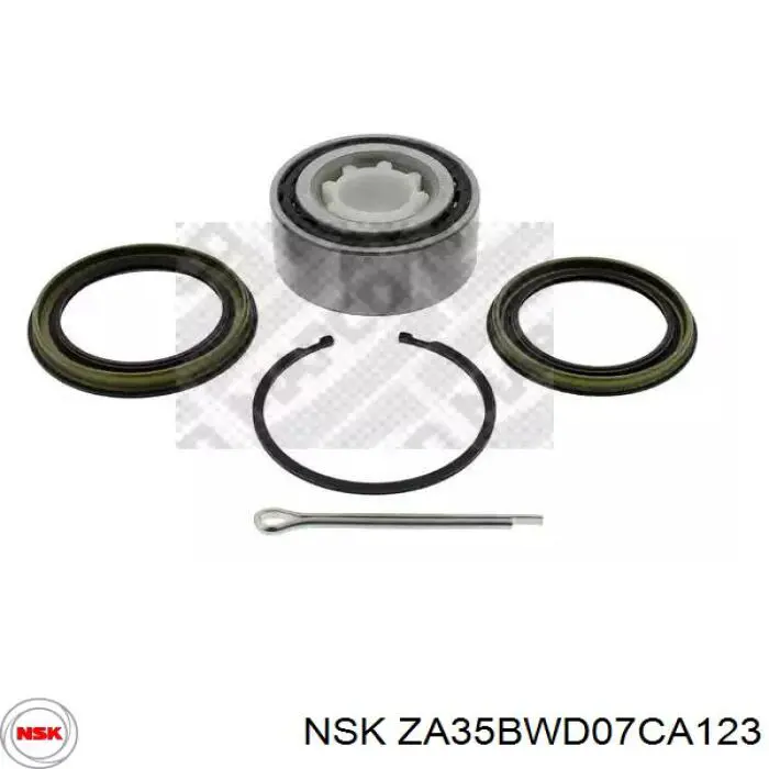 ZA35BWD07CA123 NSK Подшипник ступицы передней