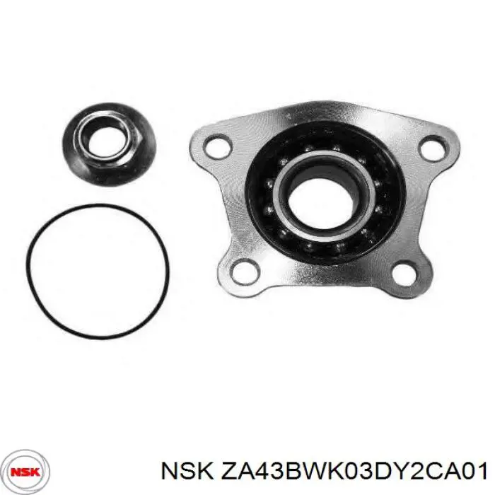 Комплект подшипника ступицы колеса NSK ZA43BWK03DY2CA01 цена, от 35.73 USD