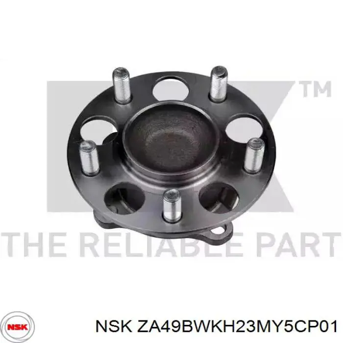 Ступицы задних колес NSK ZA49BWKH23MY5CP01 цена, от 52.90 USD