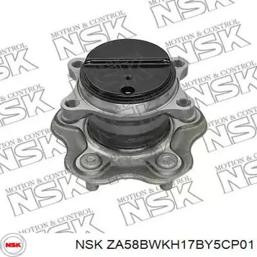 Ступицы задних колес NSK ZA58BWKH17BY5CP01 цена, от 69.07 USD