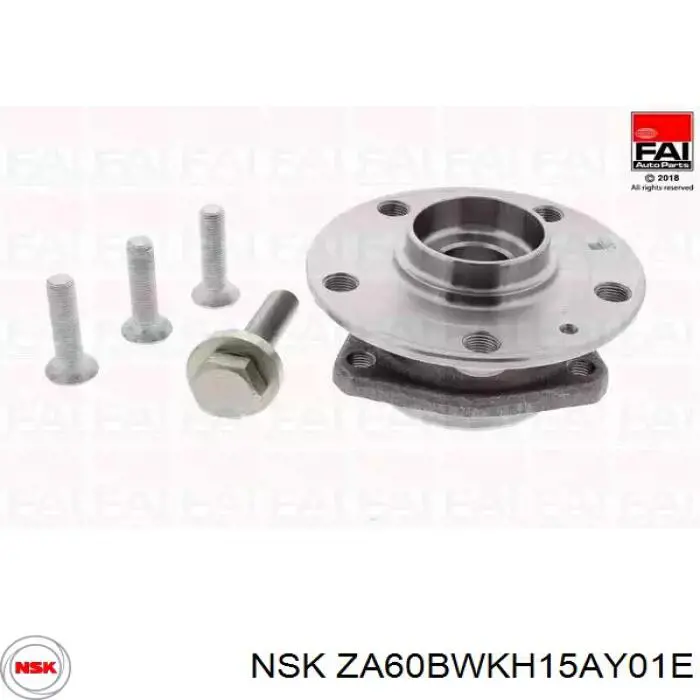 Передняя ступица ZA60BWKH15AY01E NSK