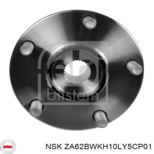 Ступицы передних колес NSK ZA62BWKH10LY5CP01 цена, от 91.90 USD