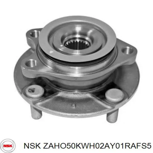 Задняя ступица ZAHO50KWH02AY01RAFS5 NSK
