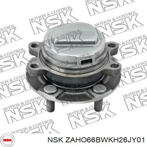 Купить ZAHO66BWKH26JY01 NSK Ступица переднего колеса