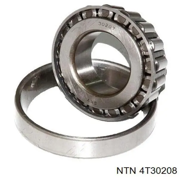 Cojinete de rueda trasero 4T30208 NTN