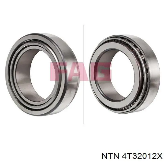 4T32012X NTN Подшипник ступицы задней