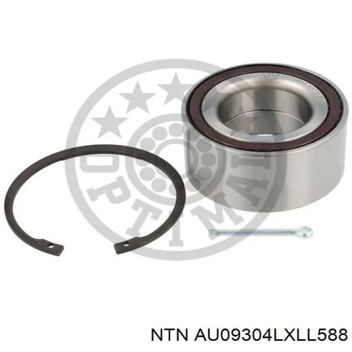Комплект подшипника ступицы колеса NTN AU09304LXLL588 цена, от 25.34 USD