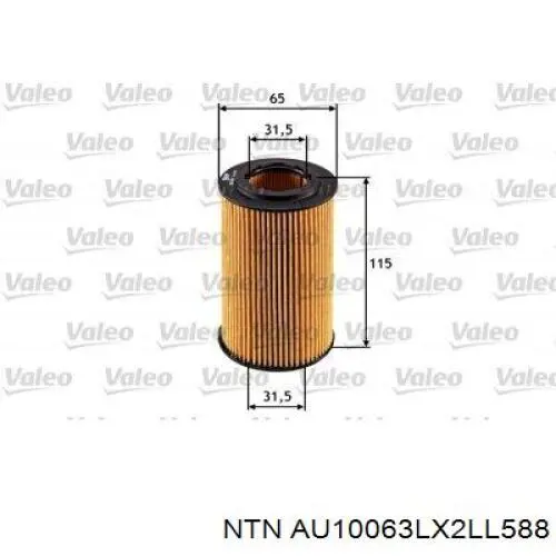 Комплект подшипника ступицы колеса NTN AU10063LX2LL588 цена, от 31.22 USD