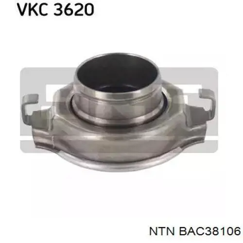 Подшипник скольжения сцепления NTN BAC38106 цена, от 27.70 USD