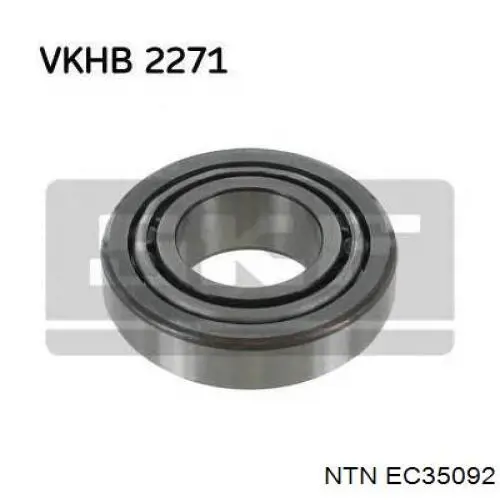 EC35092 SNR Подшипник ступицы передней, наружный