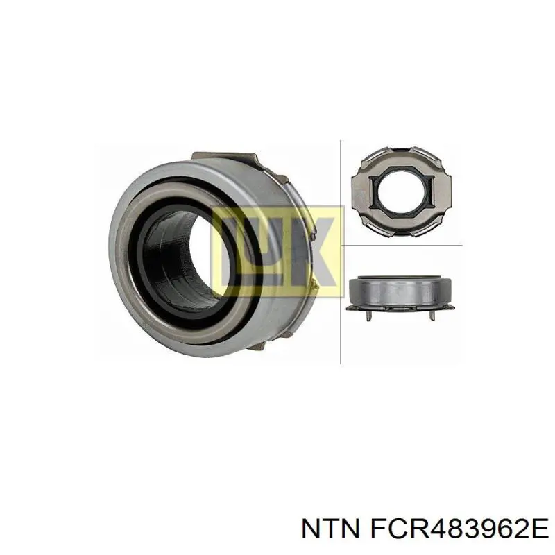 Cojinete de desembrague FCR483962E NTN