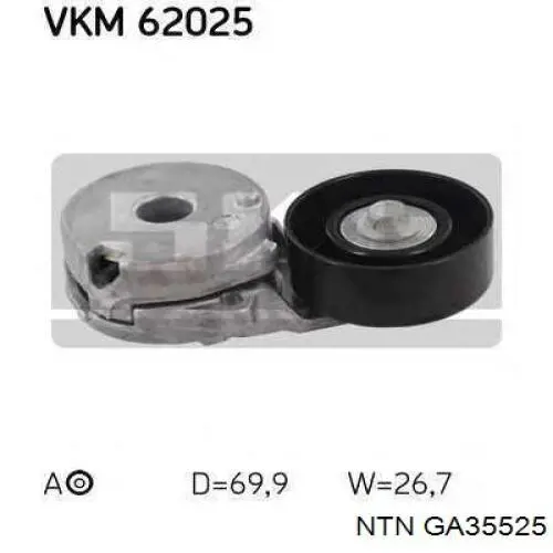 Роликовий модуль натяжителя ремня NTN GA35525 цена, от 58.76 USD