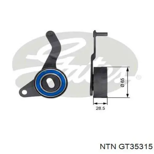 Купить GT35315 NTN Ролик натяжителя газораспределительного ремня