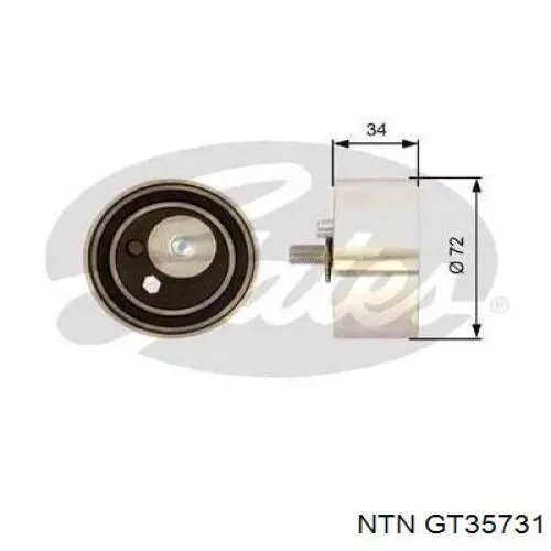 Ролик ГРМ GT35731 NTN