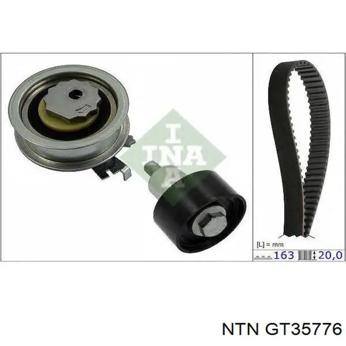 GT357.76 NTN ролик грм