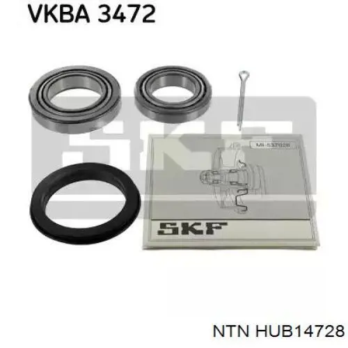 Ступица задняя правая HUB14728 NTN