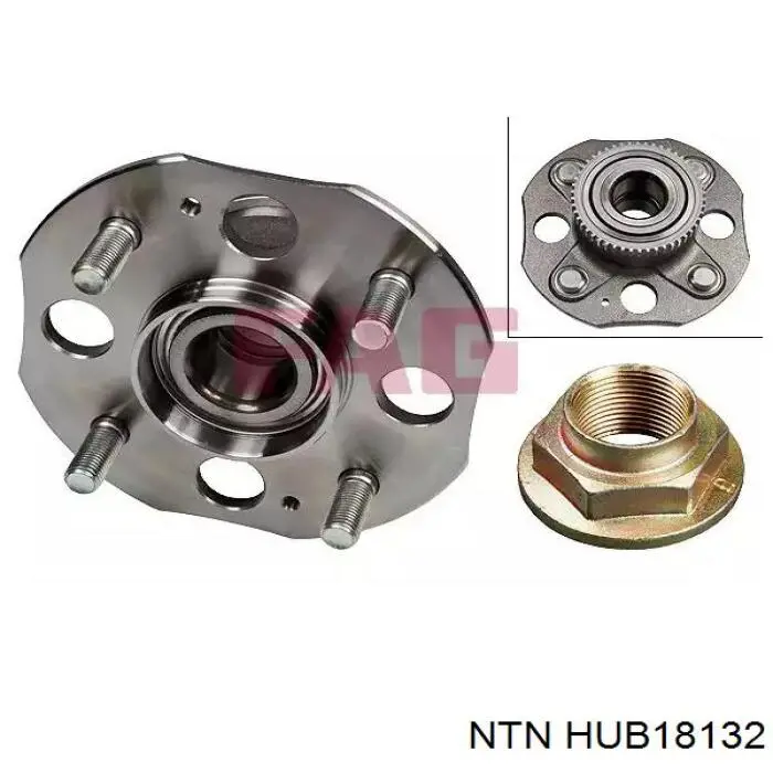 HUB18132 NTN Ступица задняя
