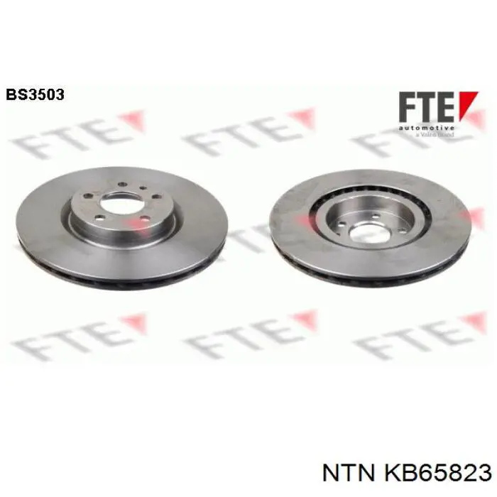 KB65823 NTN Опора левого переднего амортизатора