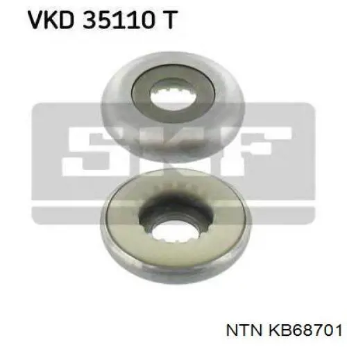 Опора стойки амортизатора переднего NTN KB68701 цена, от 11.75 USD