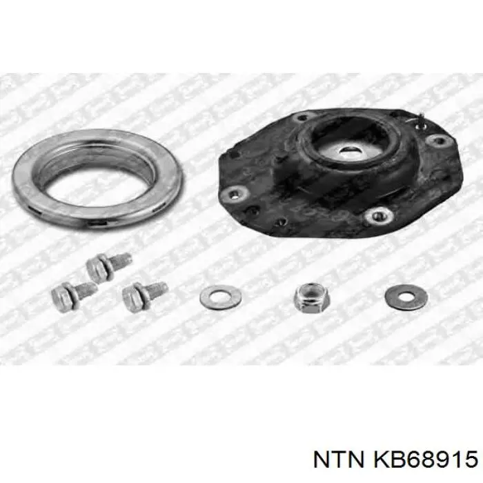 Soporte amortiguador delantero izquierdo KB68915 NTN