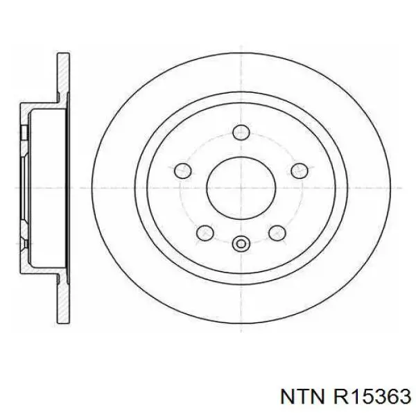 Ступицы передних колес NTN R15363 цена, от 81.03 USD