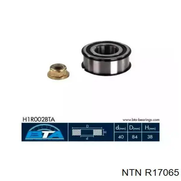 Задняя ступица R17065 NTN