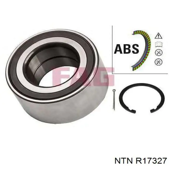 R17327 NTN Подшипник ступицы передней