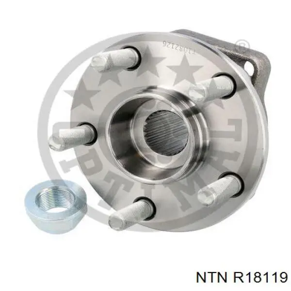 R18119 NTN Ступица колеса передняя