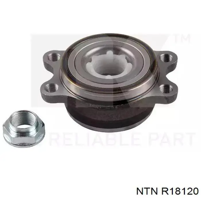 Подшипник задней ступицы R18120 NTN