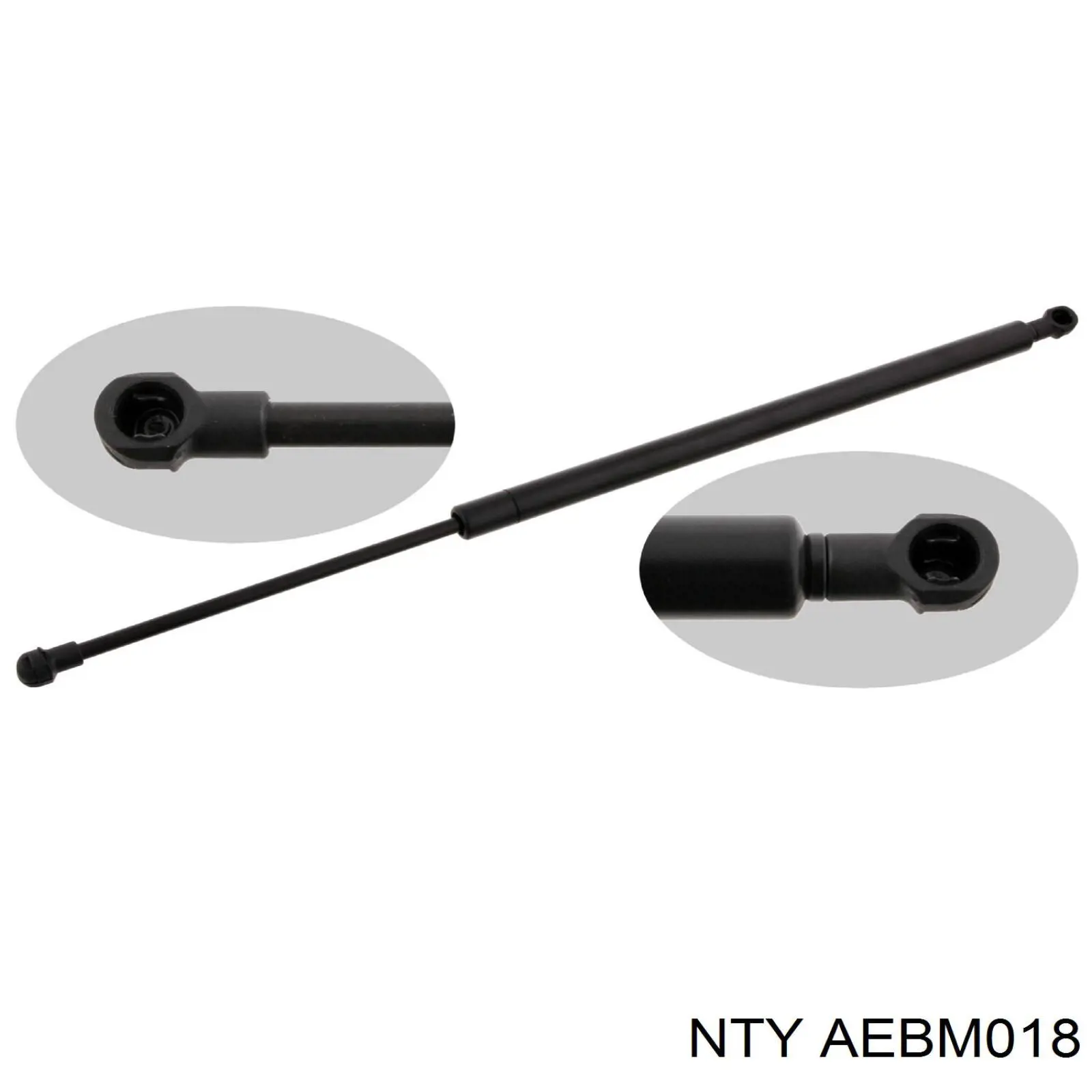 AEBM018 NTY Амортизатор крышки багажника