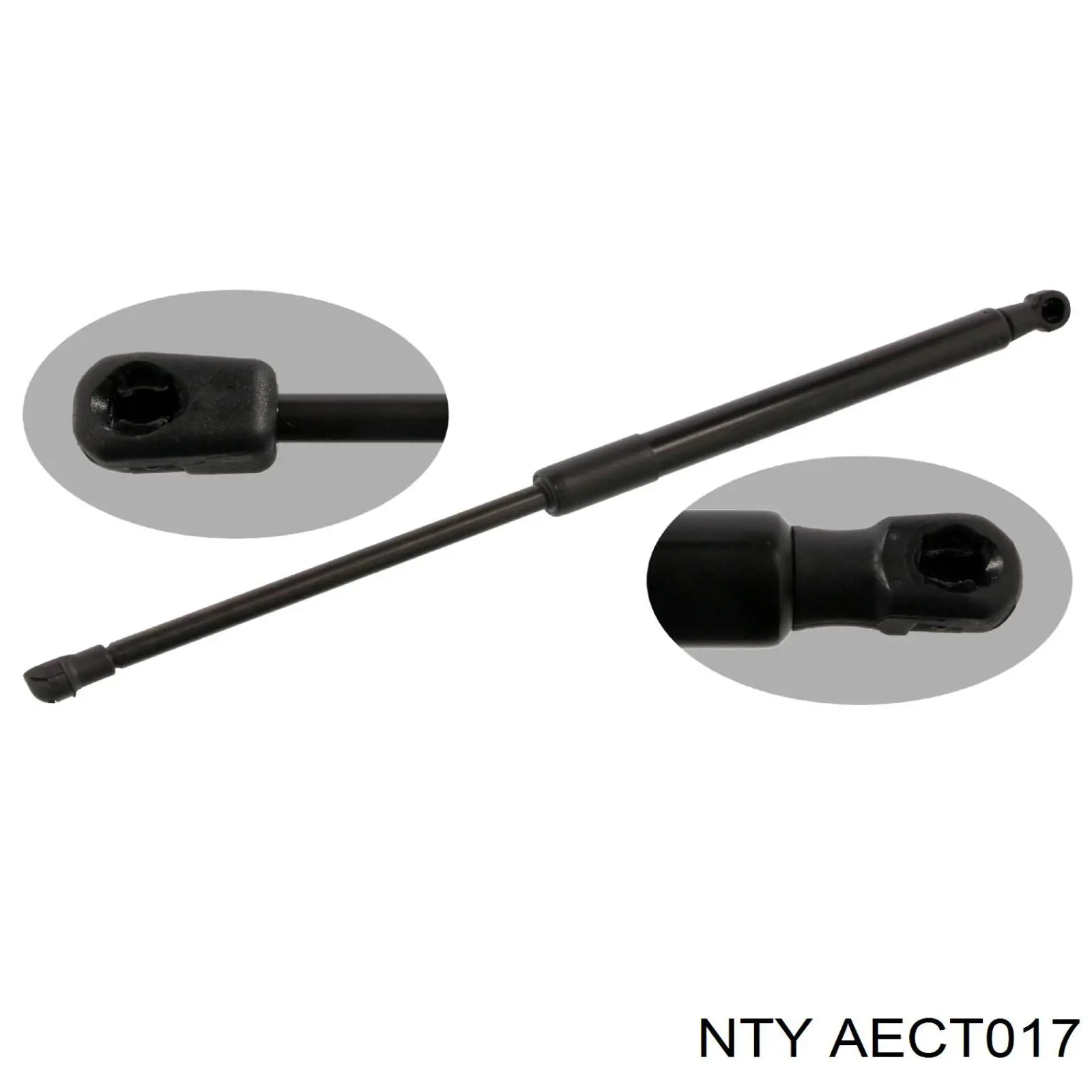 AECT017 NTY Амортизатор крышки багажника