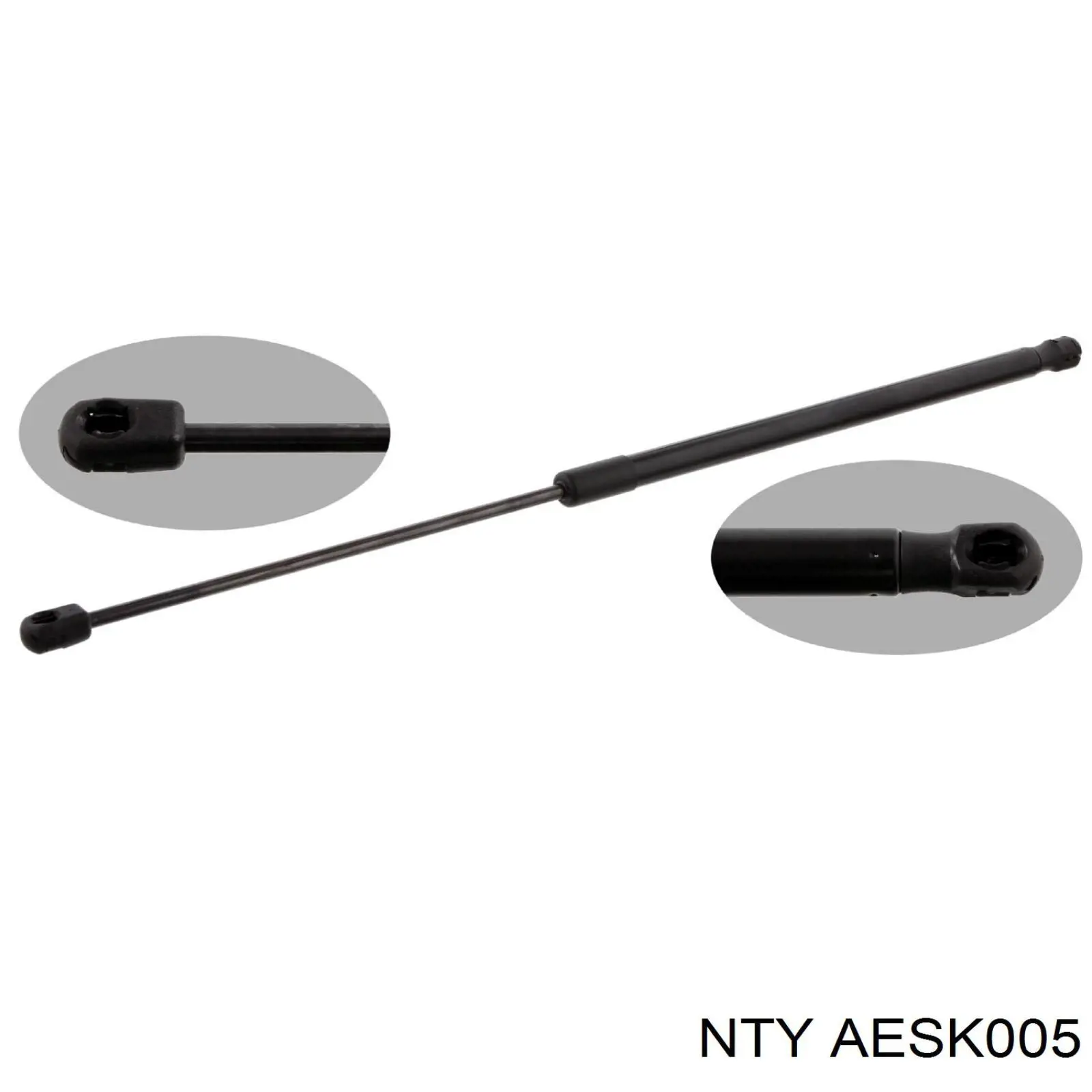 AESK005 NTY Амортизатор крышки багажника