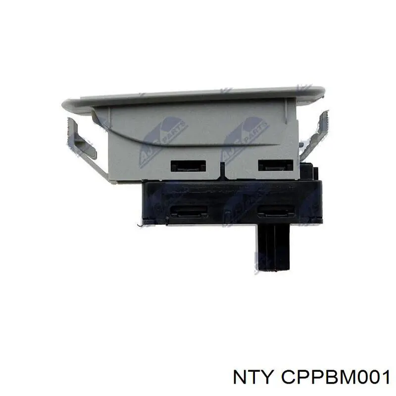 CPPBM001 NTY Патрубок радиатора охлаждения нижний