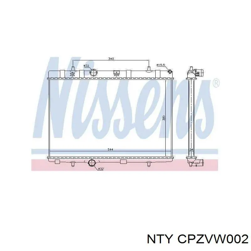 Водяной насос охлаждения электро дополнительный Nissens 831069 цена, от 101.78 USD