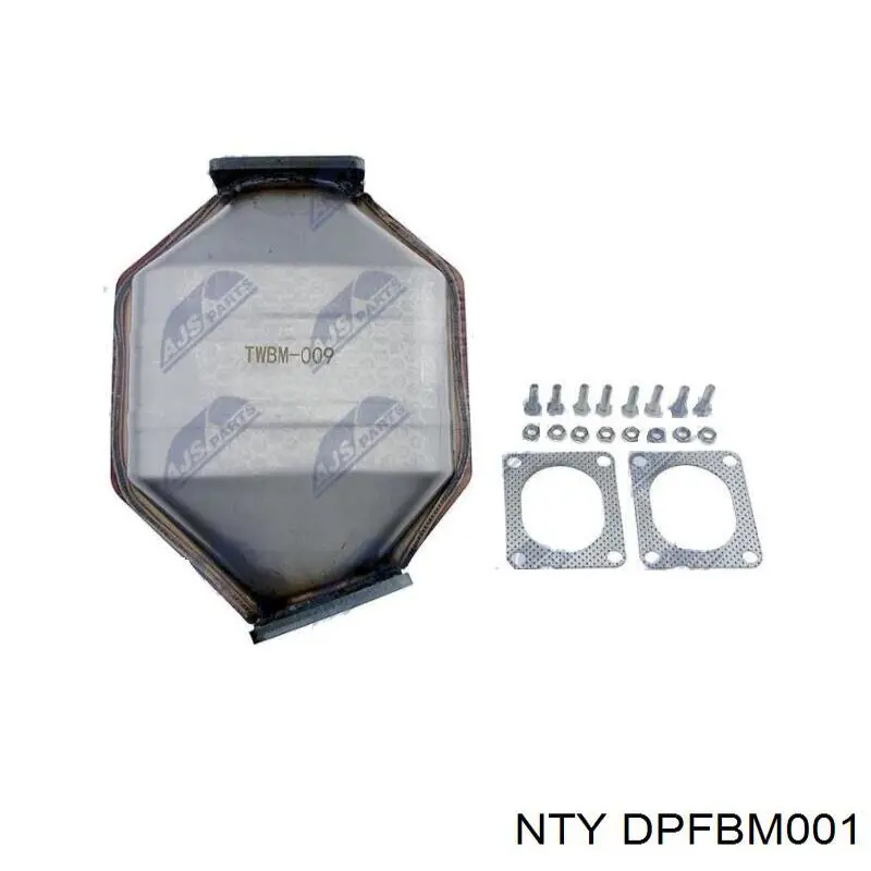Купить DPFBM001 NTY Сажевый фильтр дпф