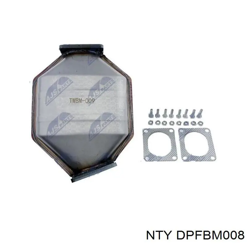 ДПФ фильтр NTY DPFBM008 цена, от 279.44 USD
