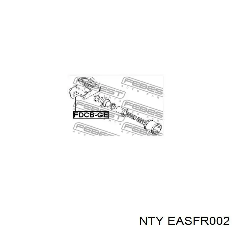 Контактное кольцо подушки безопасности NTY EASFR002 цена, от 28.35 USD