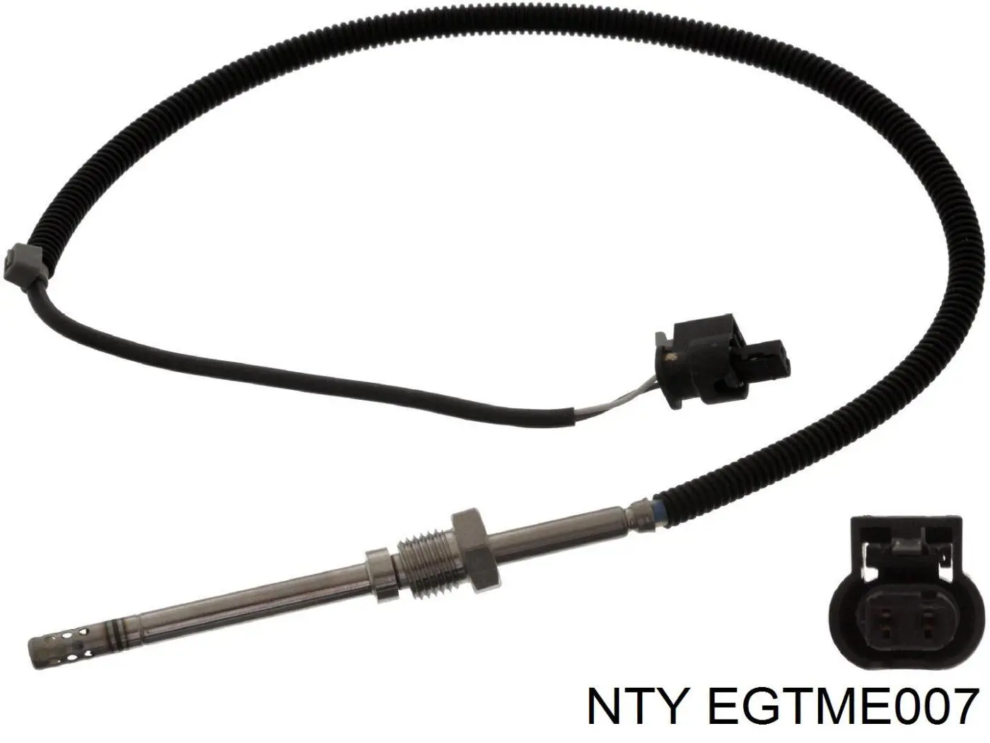 Датчик температуры отработавших газов (ОГ), перед сажевым фильтром NTY EGTME007