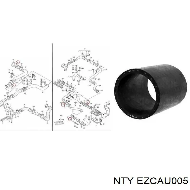 Купить EZCAU005 NTY Замок водительской двери