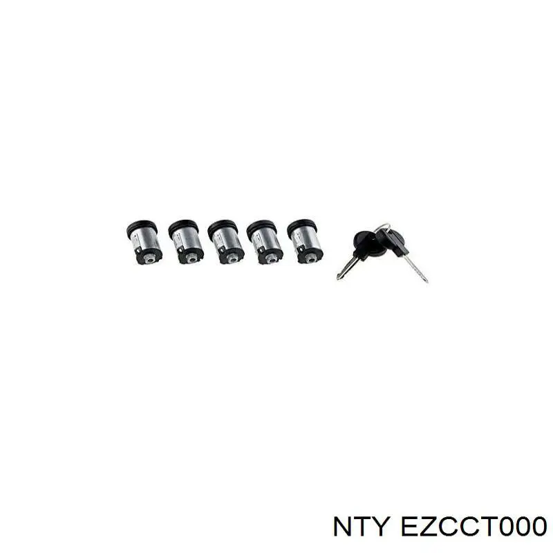 EZC-CT-000 NTY замок дверей и зажигания с ключами, комплект