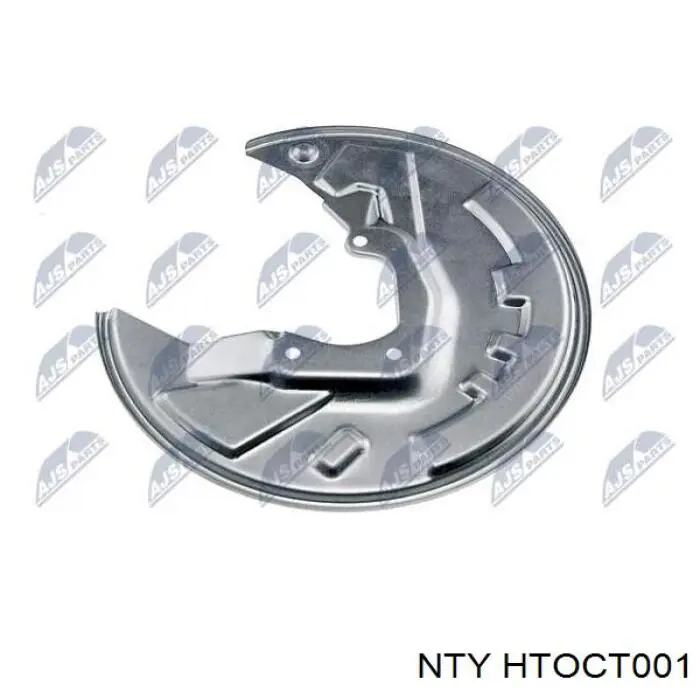 HTO-CT-001 NTY защита тормозного диска заднего правая