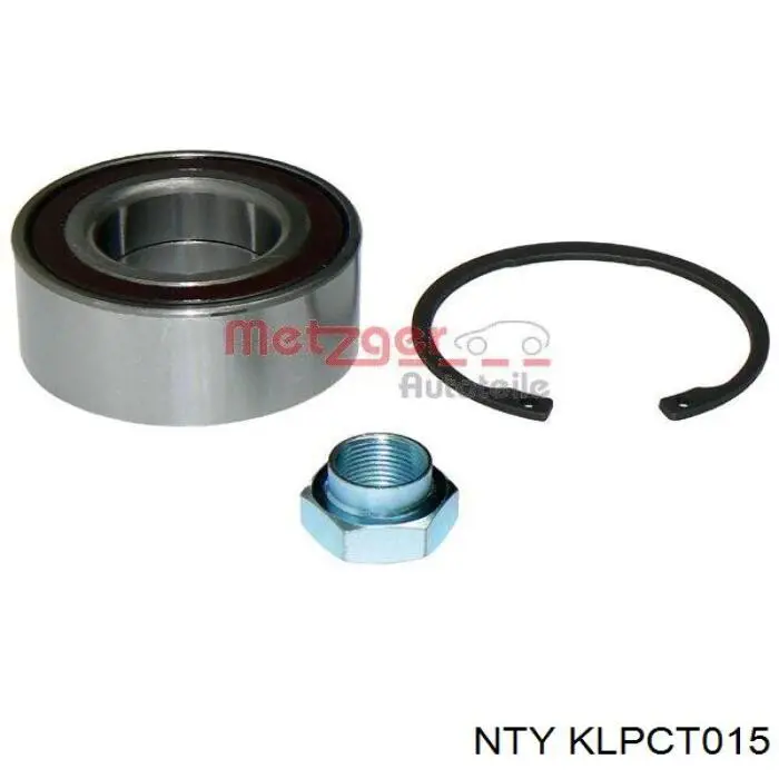 Cojinete de rueda delantero KLPCT015 NTY