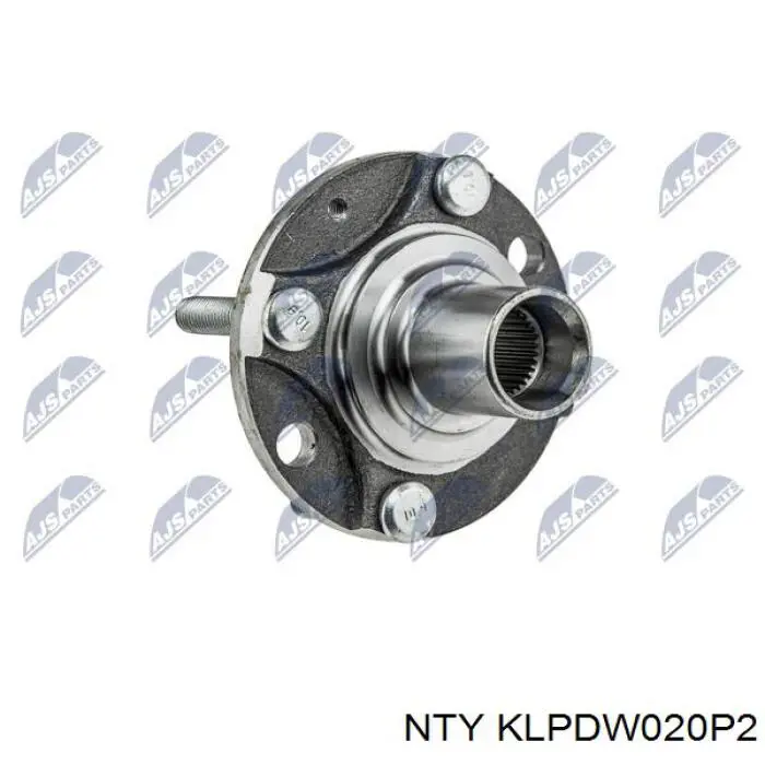 Ступицы передних колес NTY KLPDW020P2 цена, от 14.24 USD