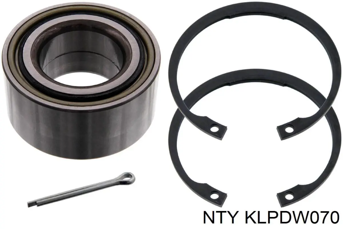 Купить KLPDW070 NTY Подшипник передней ступицы
