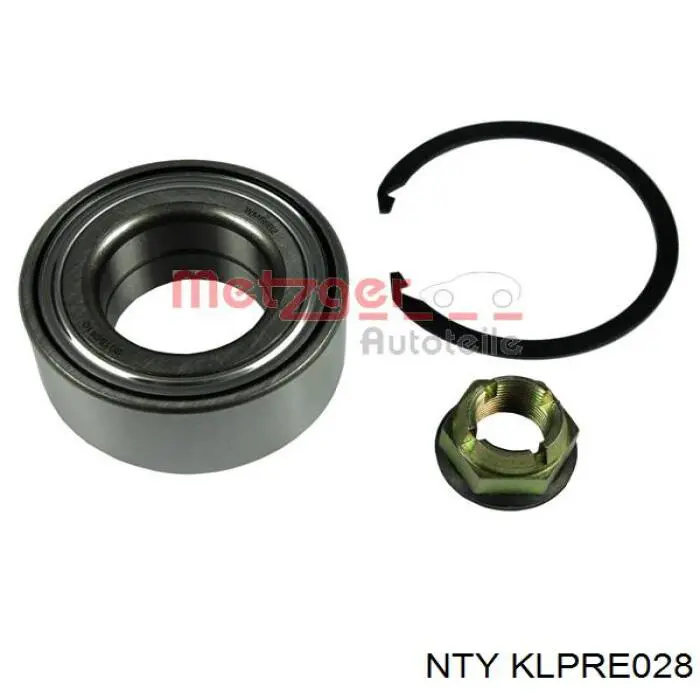 Cojinete de rueda delantero KLPRE028 NTY