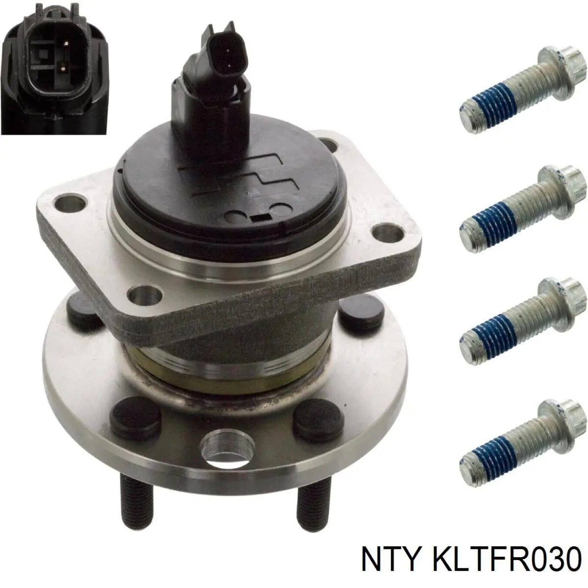 Cubo de rueda trasero KLTFR030 NTY