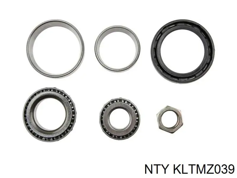 Cojinete de rueda trasero interior KLTMZ039 NTY